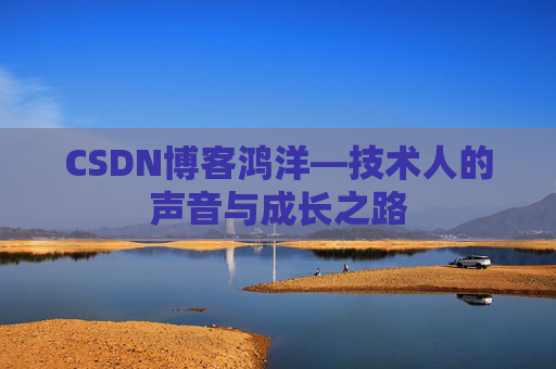 CSDN博客鸿洋—技术人的声音与成长之路